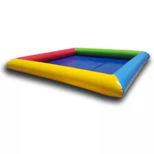 Alberca Inflable Para Pelotas Acuáticas - Uso Rudo 6x6m