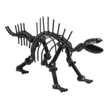 Dinossauro Stegosaurus Esqueleto Parafusos Metal 29cm