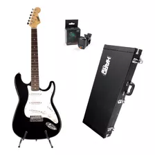 Kit Guitarra Startocaster Land L-g1 Bk+case+afinador