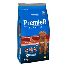 Ração Premier Light Adultos Raças Grandes Sabor Frango 15kg