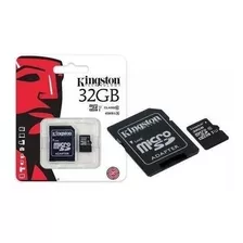 Cartão De Memoria 32gb Classe 10 Kingston Original Lacrado