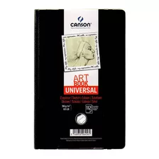 Libreta Canson Art Book Universal 21x29,7cm Color Negro