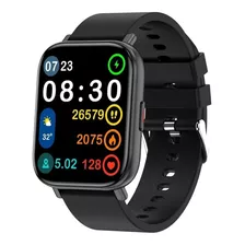 Reloj Smartwatch X-view Quantum Q1 Black Sin Malla Metalica 