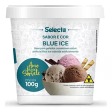 Base Para Sorvete Caseiro Blue Ice Selecta Pote 100gr