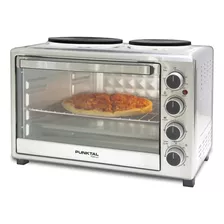 Horno Eléctrico Punktal Con Disco 36 Lts 1500w Inox