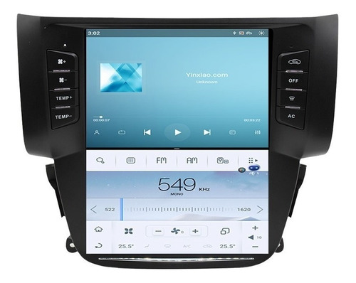 Radio De Coche Estreo Nissan Sentra 2012-2017 Android Gps  Foto 4