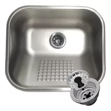 Tanque Inox Acetinado Escovado 40x34 - Tecnocuba