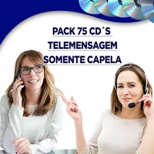 Pack 75 Cd´s Telemensagens Capela Envio Digital Frete Grátis