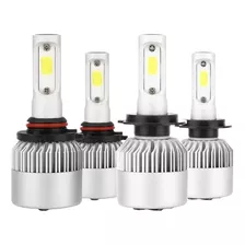 Kit De Faros Led 8000lm 70w Luz Alta/baja Para Para Kia