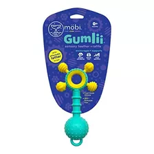 Mobi Gumlii Sensory Teether Baby Rattle Toy - Baby Teet...