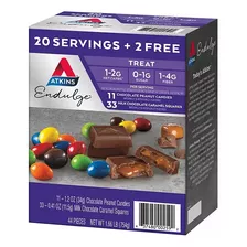 Atkins Endulge Dulces De Chocolate Pack 22piezas Importado