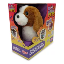 Cachorrinho Playfull Pets Branco E Caramelo - Toyng