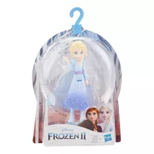 Disney Frozen Muñeca Pequeña Elsa Con Capa Extraíble Ins.