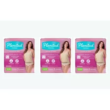 Kit 3 Fraldas Plenitud Femme Pósparto+escapesdeurina P/m 24u