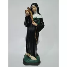 Imagen Religiosa Virgen De Santa Rita 40cm Grande De Yeso 