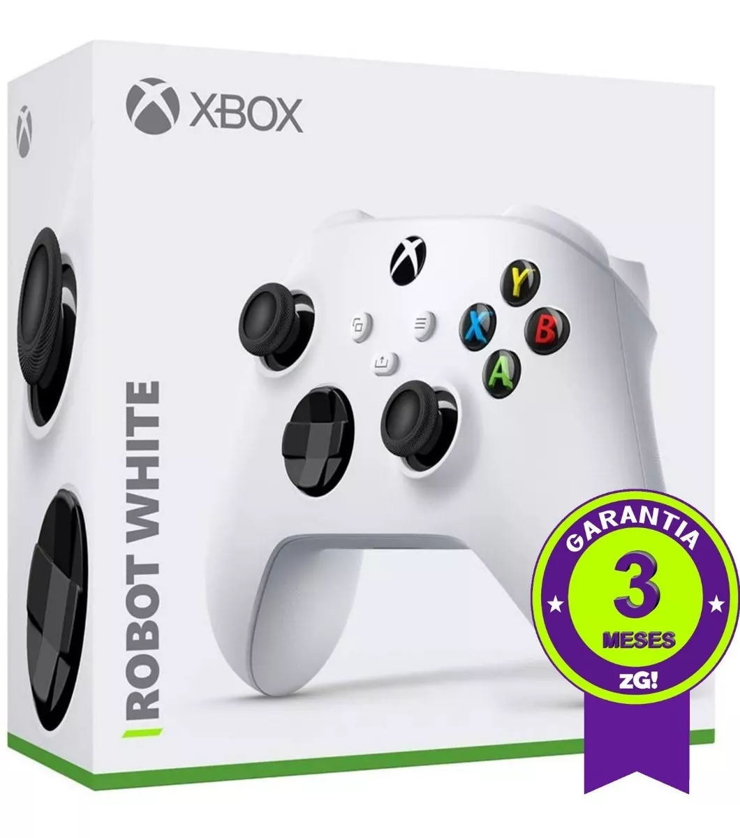 Controle Xbox Series S Robot White Novo Lacrado Garantia Nfe