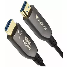  8k Hdmi Cable De Fibra Óptica 50 Pies Alta Velocida...