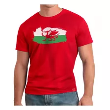 Camiseta Blusa País De Gales Wales