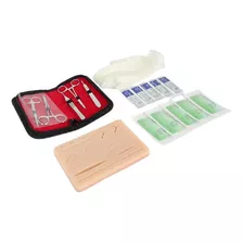 Kit De Herramientas De Sutura C/parche Silicona 19 Piezas