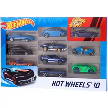 Hot Wheels Pacote Com 10 Carrinhos Sortidos - Mattel