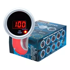 Medidor Temperatura Aceite Auto Digital Reloj
