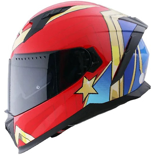 Foto de Casco Integral Edge Extreme Wonder Woman