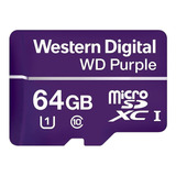 CartÃ£o De MemÃ³ria Western Digital Wdd064g1p0a  Wd Purple 64gb