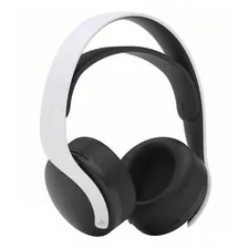 Fone De Ouvido Over-ear Gamer Sem Fio Playstation Pulse 3d Branco E Preto