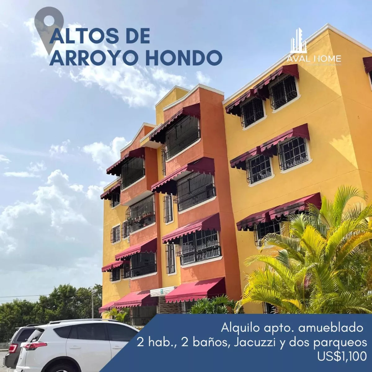Aquilo Apartamento En Altos De Arroyo Hondo.