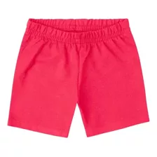 Short De Malha Cotton Infantil Menina Verão Kyly 