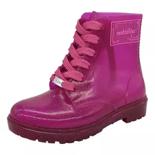 Bota Infantil Feminina Pvc Glitter Molekinha 2176200