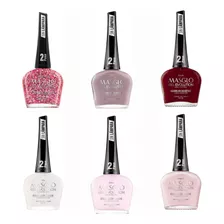 Gel Evolution Efecto Gel Masglo Bases,colores Y Brillos