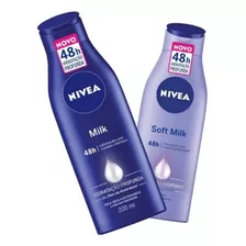 Nivea Kit 2 Und Creme Hidratante 200ml - Milk + Soft Milk