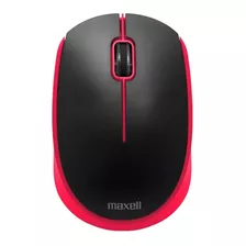 Mouse Inalambrico 1200dpi Optico Maxell Mowl-100 Rojo Backup