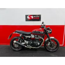 Triumph Speed Twin 1200 Abs 2021 Vermelha Vermelho