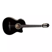 Violão Giannini Nf-14 Ceq Bk Start Eletrico Nylon C/afinador