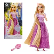 Disney Muñeca Clasica Rapunzel Con Cepillo