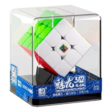 Cubo Rubik Moyu Meilong 3m (stickerless) + Transparent Box