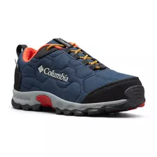 Zapatilla Columbia Youth Firecamp Sledder 3 Wp Azul