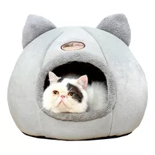 Casinha Cama Pet Macia Gatos Cães Iglu Toca Casa Grande Ch02