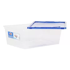 Caja Organizadora 10 Litros 38x26x13 Cm Azul