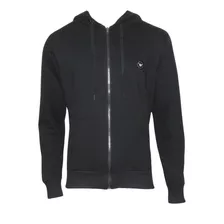 Campera Con Capucha Hang Loose Hombre Cfr1141c-neg/neg