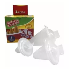 Kit Formas Para Fazer Coxinha Modeladora Keita 3 Tamanhos