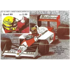 Bloco 79 Ayrton Senna Campeão De Fórmula 1 1988