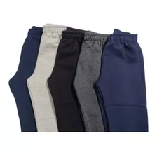 Kit 5 Peças Calça Moletom Menino Com Punho Premium Kyly 