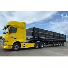 Conjunto Daf Xf 530 6x2 23/24 Sr Graneleiro 4 Eixo Facchini