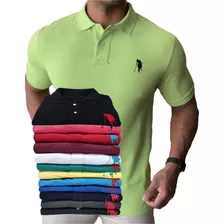 Kit 4 Camisa Polo 12 Cores Masculina Grandes Marcas Revenda