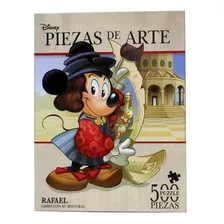 Puzzle Piezas De Arte 500 Piezas Rafael Libro Con Historia