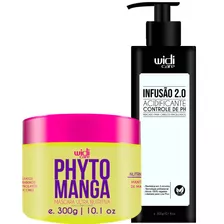 Kit Infusão Acidificante+ Mascara Phyto Manga 300g Widi Care