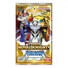 Digimon Tcg Card Game Bt13 Versus Royal Knights Booster Pack